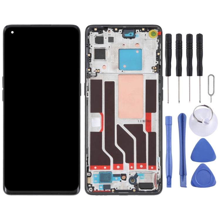 適用於OPPO Reno5 Pro 5G 原裝液晶總成帶框
