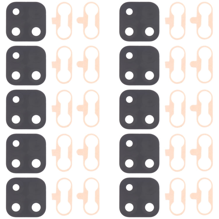 10個一賣 後置攝像頭鏡片/鏡面 適用於小米Redmi 10C/Redmi 10 India/Redmi 10 Power/Poco C40