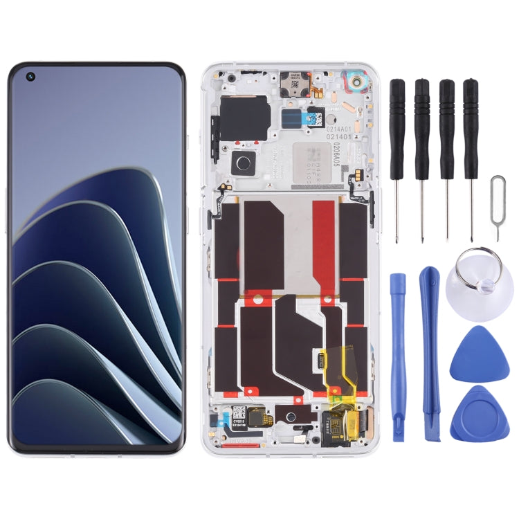 適用於OnePlus 10 Pro NE2210 原裝液晶總成帶框