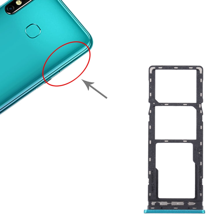 適用於Infinix S5 X652 SIM卡+Micro SD卡 卡托