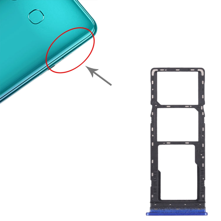 適用於Infinix S5 Pro X652B X652C SIM卡+Micro SD卡 卡托