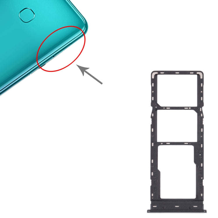 適用於Tecno Spark 5 Air/Spark 5 Pro/Spark 5 SIM卡+Micro SD卡 卡托