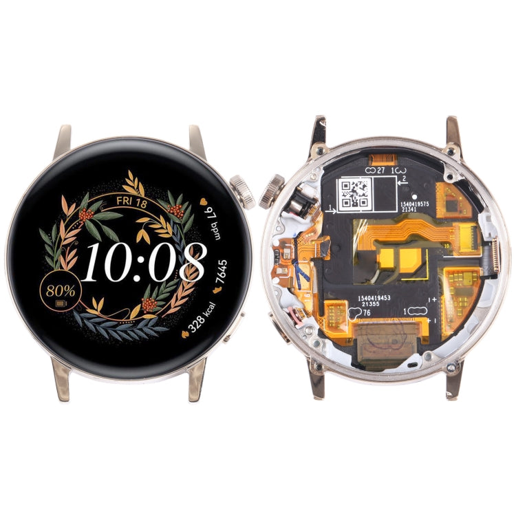 適用於華為 Watch GT 3 42mm MIL-B19 原裝液晶觸摸總成帶框