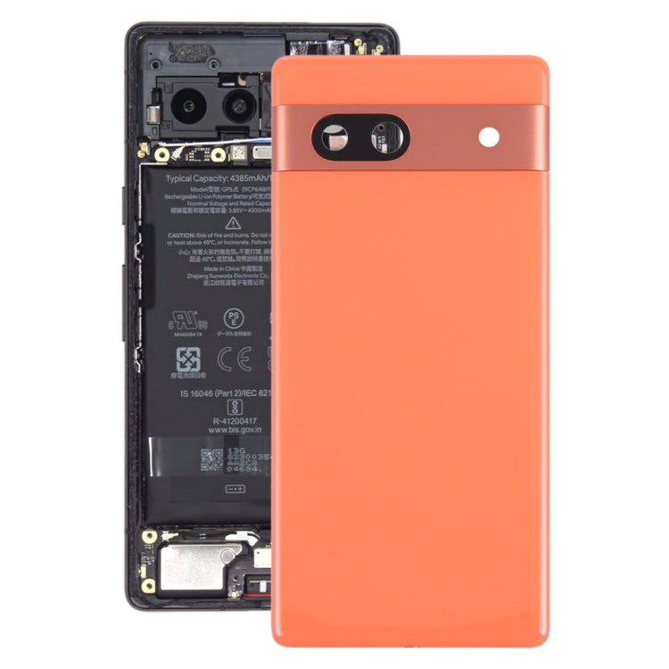 適用於Google Pixel 7A  原裝電池后蓋帶相圈