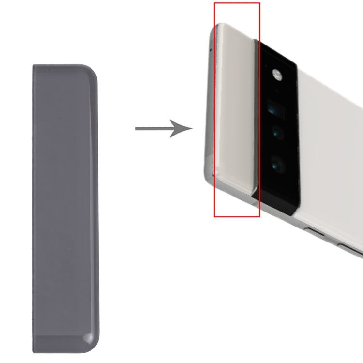 適用於Google Pixel 6 Pro 電池后蓋上半部分/上巴
