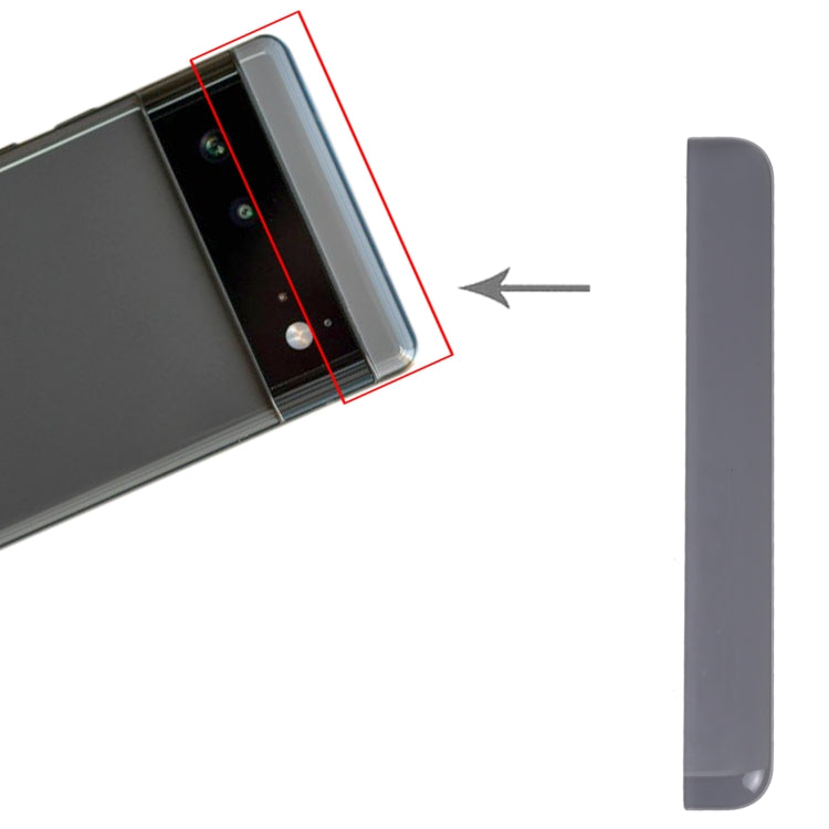 適用於Google Pixel 6  電池后蓋上半部分/上巴