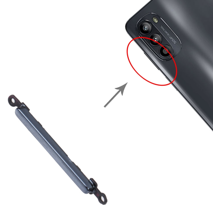 適用於Motorola Moto G52 音量鍵/側鍵