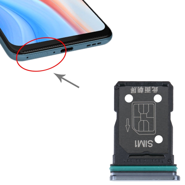 適用於OPPO Reno4 5G SIM卡+SIM卡 卡托