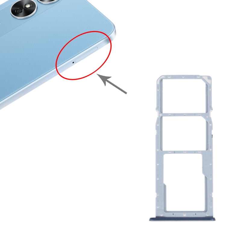 適用於OPPO A17 SIM卡+SIM卡+Micro SD卡托