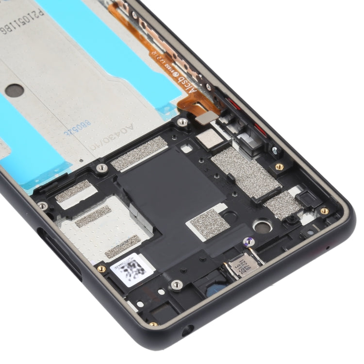 適用於Sony Xperia 10 III SO-52B 原裝液晶觸摸總成帶框  , For Sony Xperia 10 III(Original)