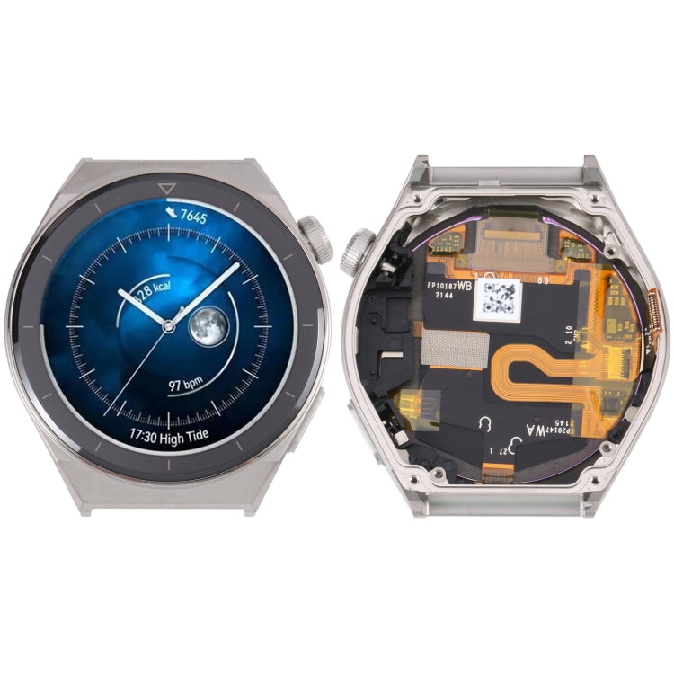 適用於 華為 Watch GT 3 Pro 46mm 液晶觸摸總成帶框 原裝 藍寶石材質