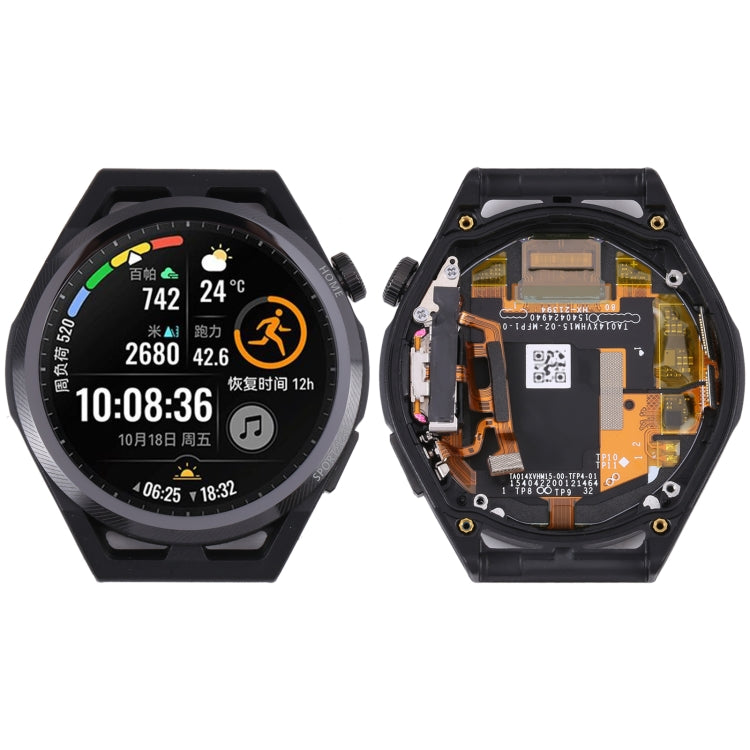 適用於 華為 Watch GT Runner 原裝液晶觸摸總成帶框, For Huawei Watch GT Runner