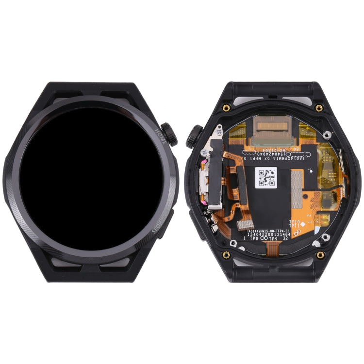 適用於 華為 Watch GT Runner 原裝液晶觸摸總成帶框, For Huawei Watch GT Runner