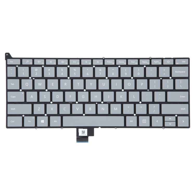 適用於Microsoft Surface Laptop Go 1934 US美式英語鍵盤帶開機鍵