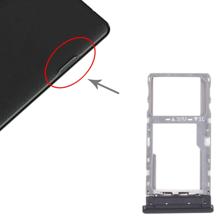 適用於Alactel Joy Tab 2 9032Z SIM卡+Micro SD卡 卡托
