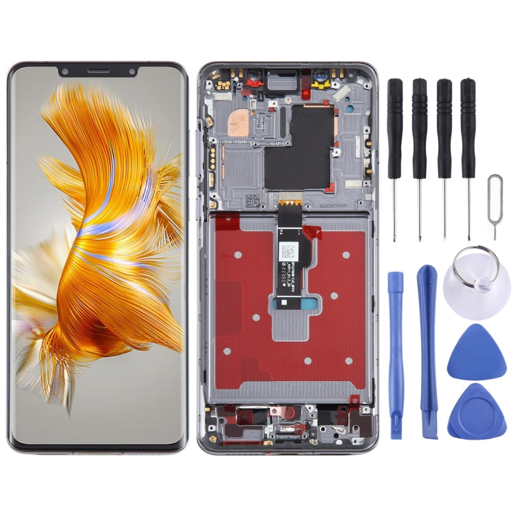 適用於Huawei Mate 50 Pro 原裝液晶觸摸總成帶框