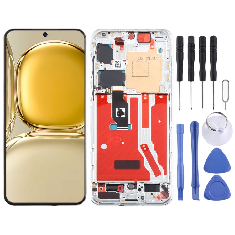 適用於Huawei P50  原裝液晶觸摸總成帶框