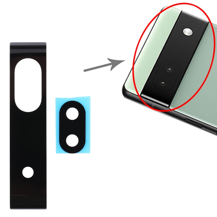 適用於Google Pixel 6A 原裝後置攝像頭鏡片/鏡面