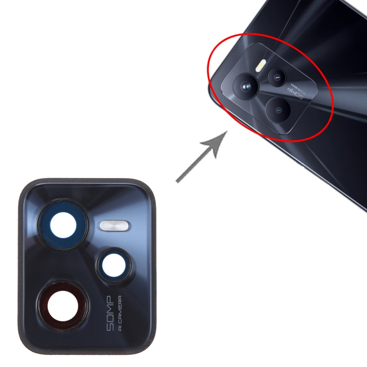 適用於Realme C35 原裝相圈 后攝像頭框帶鏡片