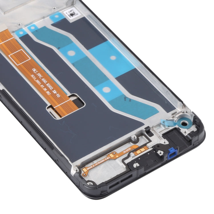 適用於OPPO Realme C15 RMX2180 原裝液晶觸摸總成帶框