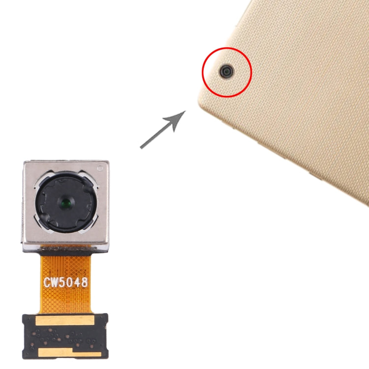 適用於LG G Pad X 8.0 V520 原裝後置攝像頭