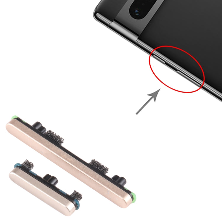 適用於Google Pixel 7 Pro 原裝開機音量鍵