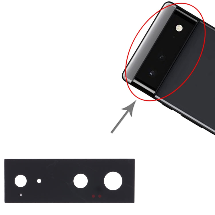 適用於Google Pixel 6 OEM 後置攝像頭鏡片/鏡面