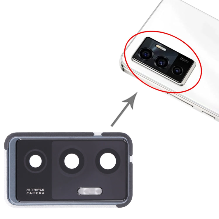適用於vivo S10E 原裝相圈 后攝像頭框帶鏡片