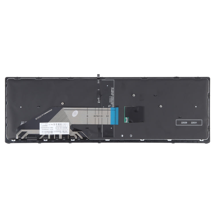 適用於HP ZBOOK 15 G3 17 G3 美式英語鍵盤帶背光和指點