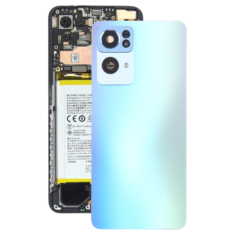 適用於OPPO Reno7 Pro 原裝電池后蓋帶相圈, For OPPO Reno7 Pro