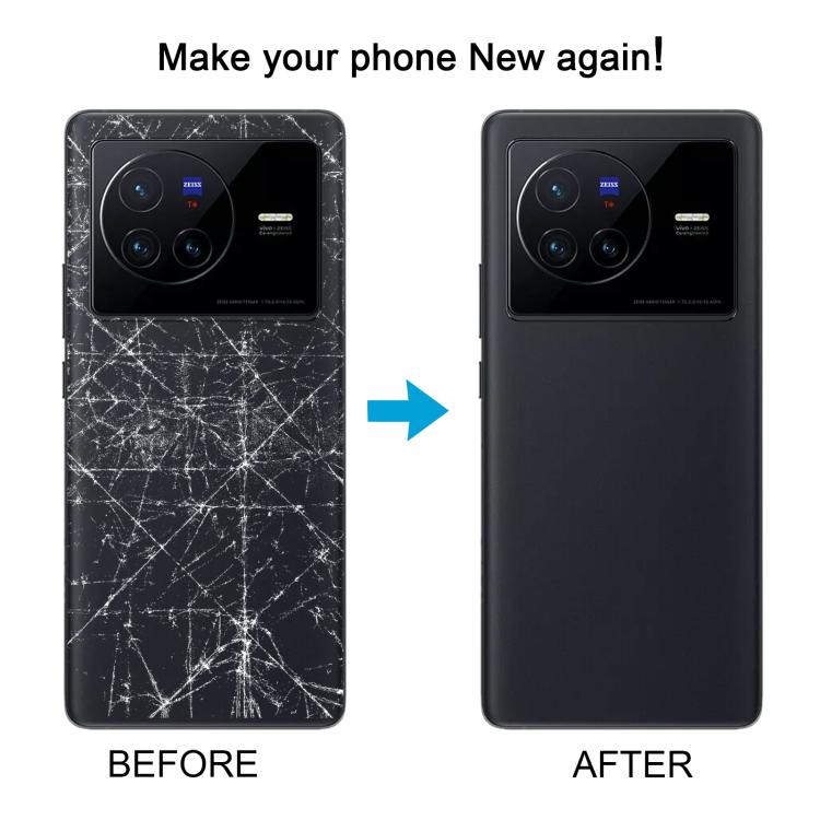 適用於vivo X80 原裝電池后蓋帶相圈, For vivo X80(Original)