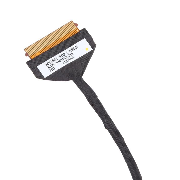 30Pin K1N-3040108-H39 K1N-3040108-J36 K1N-3040327-J36 適用於MSI MS16R1 GF63 8RD 屏線