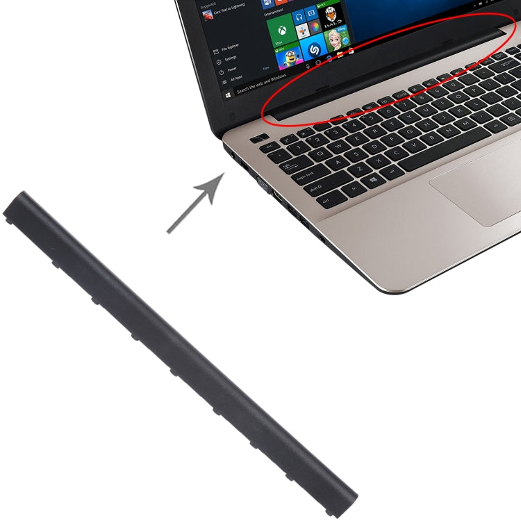 適用於Asus A555L A555 K555 X555 Y583L F554  W509 VW510 W519 金屬轉軸蓋