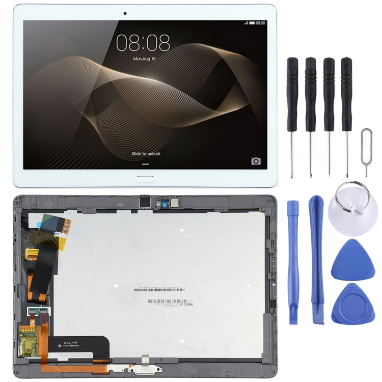 適用於 華為 MediaPad M2 10.0 M2-A01W/M2-A01L 原裝液晶觸摸總成帶框