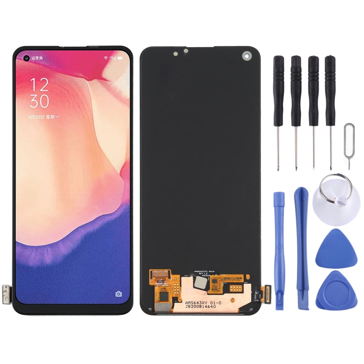 適用於OPPO Reno5 F 原裝液晶觸摸總成 AMOLED材質