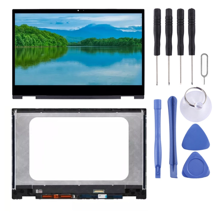 適用於HP Pavilion X360 14-DW 14M-DW 原裝液晶觸摸總成帶框