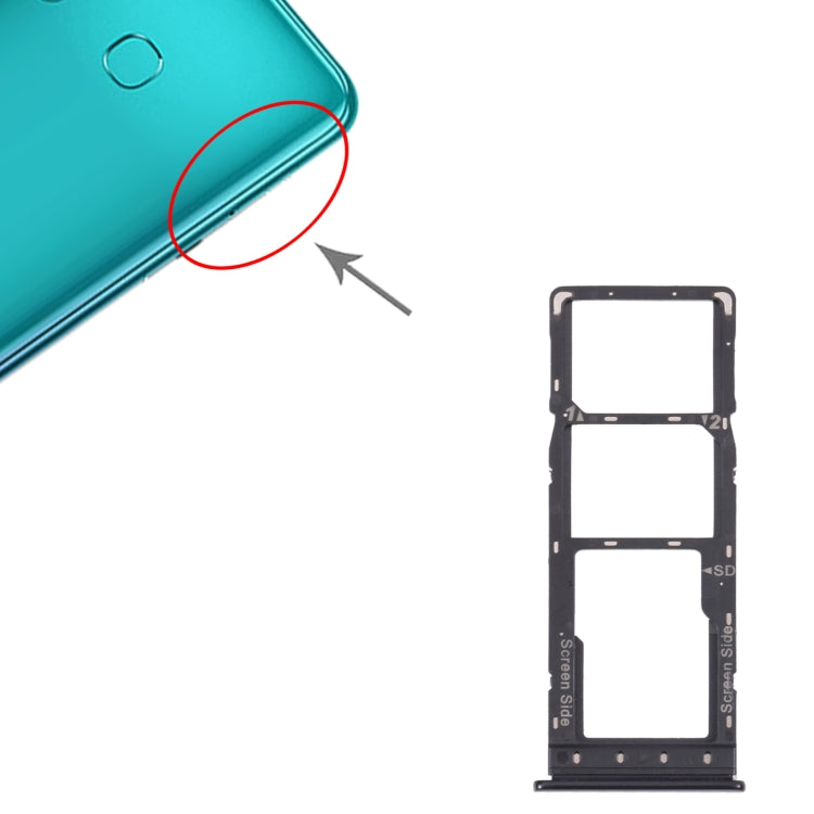 適用於Infinix Hot 9 Pro SIM卡+Micro SD卡 卡托