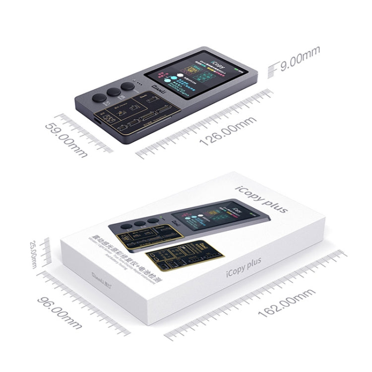 Qianli iCopy Plus 3合1液晶屏原始色彩修復編程器適用於iPhone系列