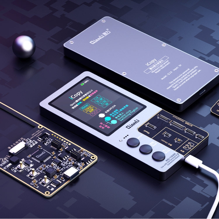 Qianli iCopy Plus 3合1液晶屏原始色彩修復編程器適用於iPhone系列