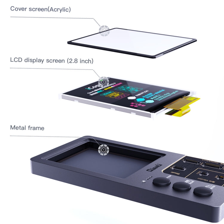 Qianli iCopy Plus 3合1液晶屏原始色彩修復編程器適用於iPhone系列
