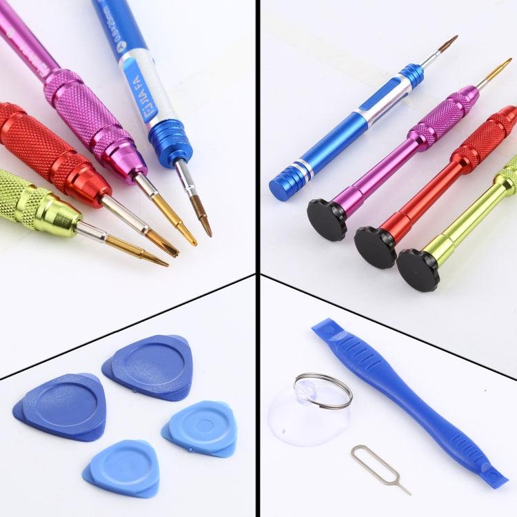 JIAFA 15合1維修手動工具螺絲刀工具套件 適用於iPhone 系列