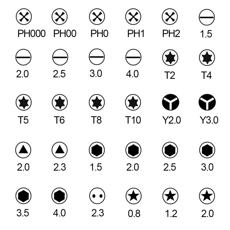 43合1多功能維修手動工具螺絲刀工具套件