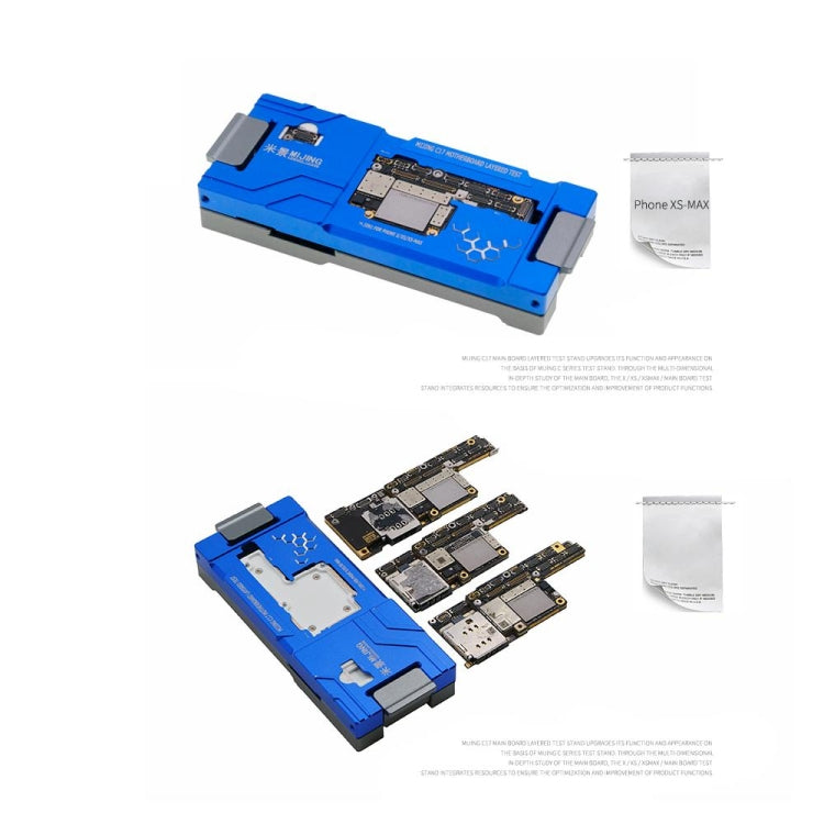 MiJing C17 主板功能測試夾具適用於iPhone X / XS / XS Max