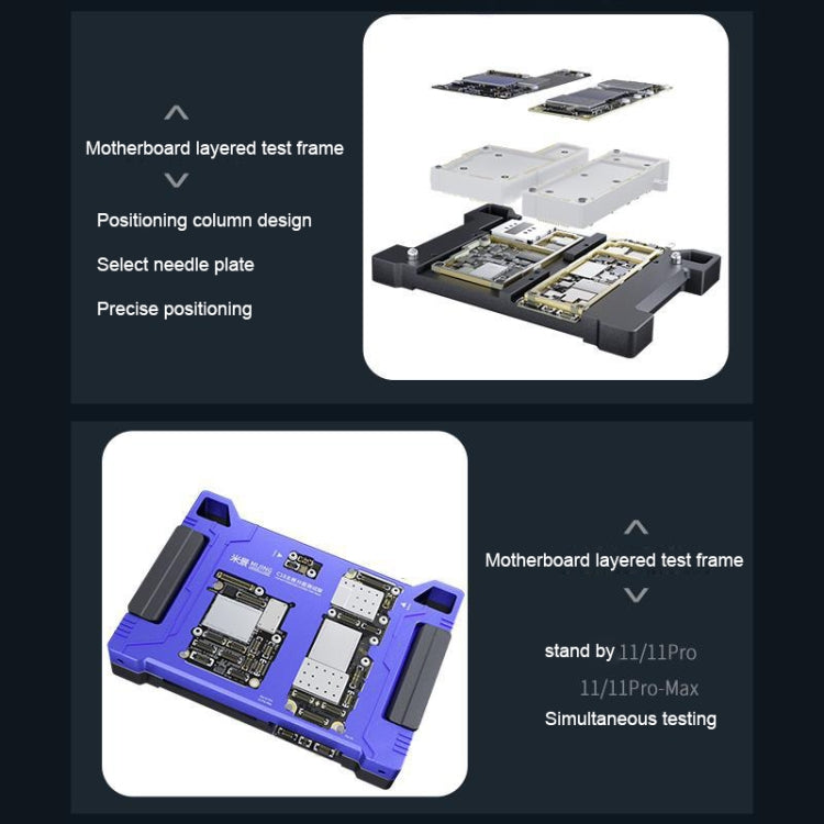 MiJing C18 主板功能測試夾具適用於iPhone 11 / 11 Pro / 11 Pro Max