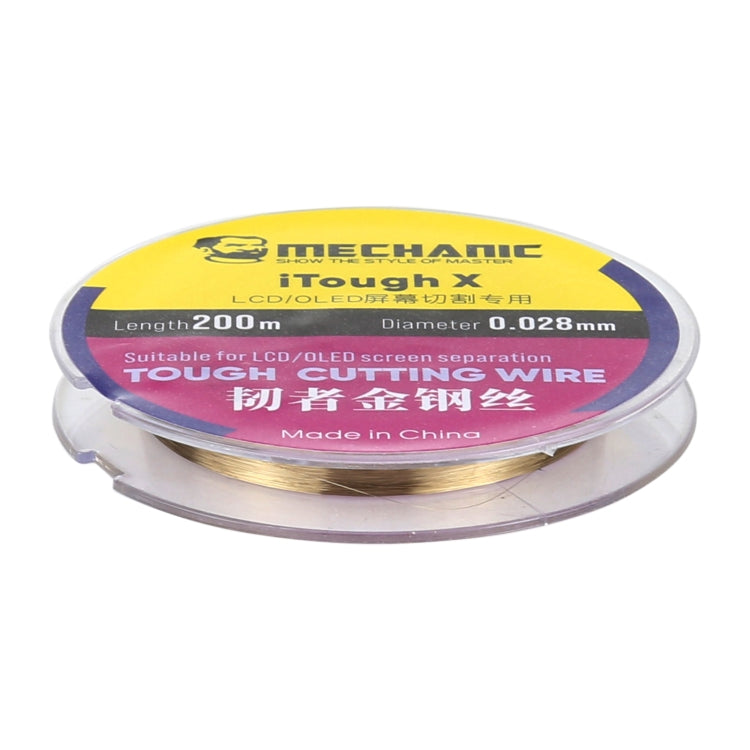 MECHANIC iTough X 200米 0.028毫米液晶屏切割線