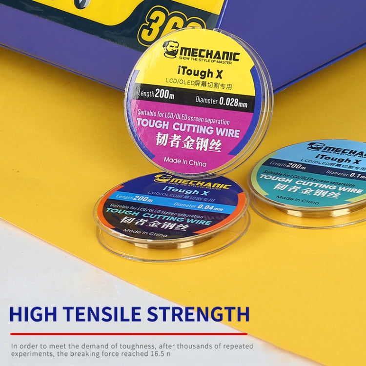MECHANIC iTough X 200米 0.03毫米液晶屏切割線