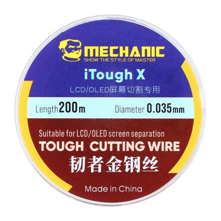 MECHANIC iTough X 200米 0.035毫米液晶屏切割線