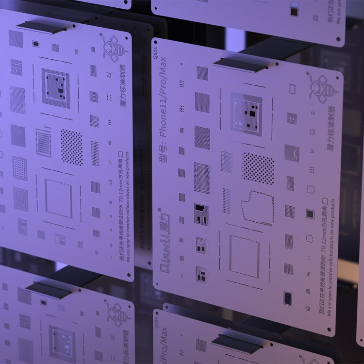 Qianli 大黃蜂植錫板植錫板適用於iPhone X/8/8 Plus