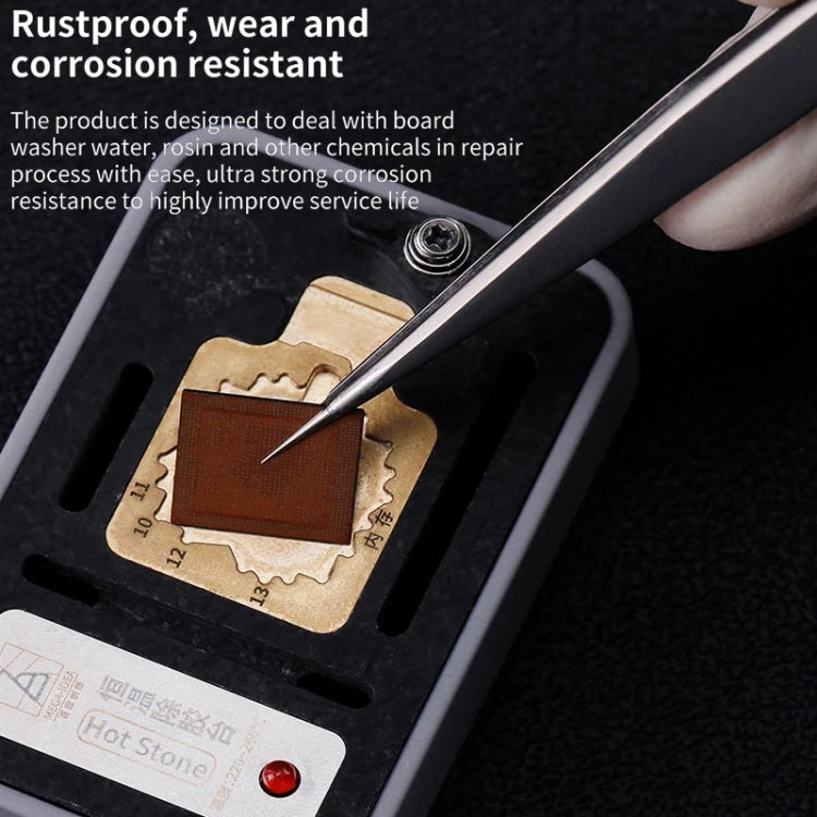 Qianli iNeezy YX-01 不銹鋼加厚鑷子尖頭鑷子