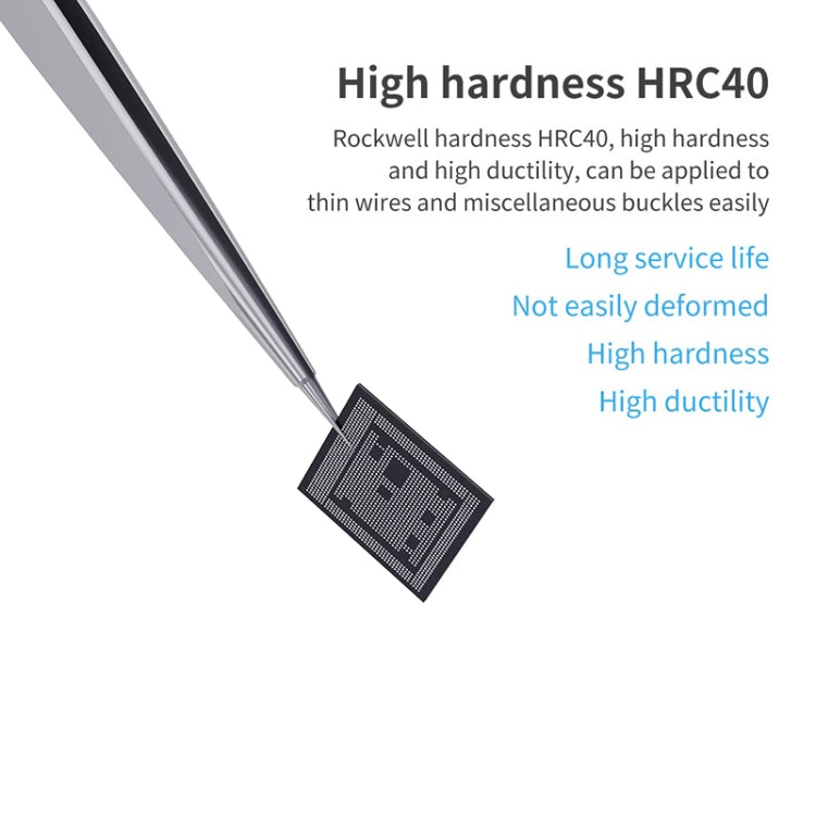 Qianli iNeezy YK-02 不銹鋼加厚鑷子尖頭鑷子